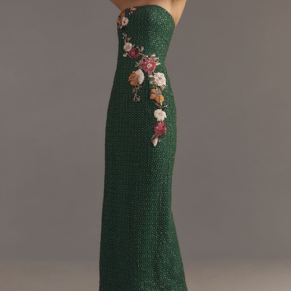 Helsi Silvia Strapless Stretch Sequin Midi Dress